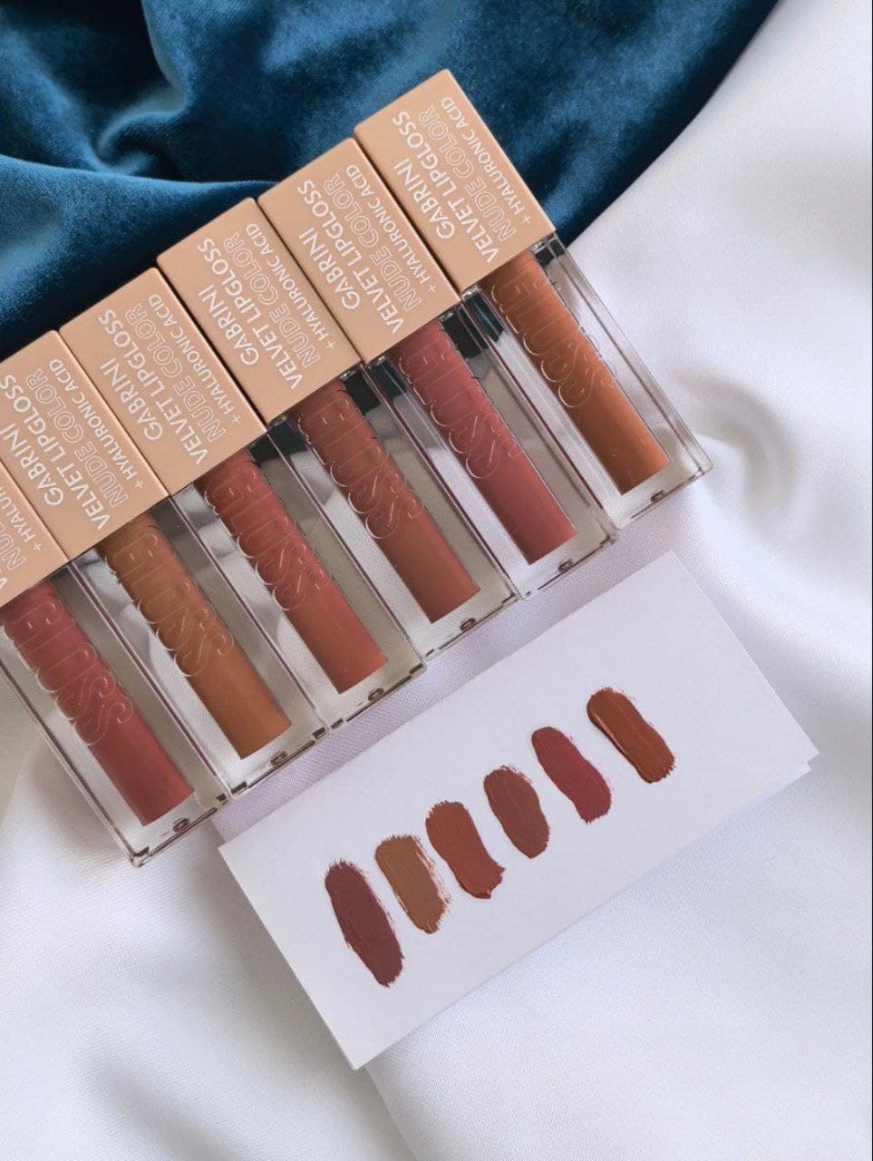 رژ لب مایع گابرینی مدل ولویت VELVET — تصویر ۲