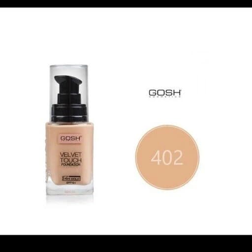 کرم پودر گاش شیشه ای مدل VELVET TOUCH شماره 402