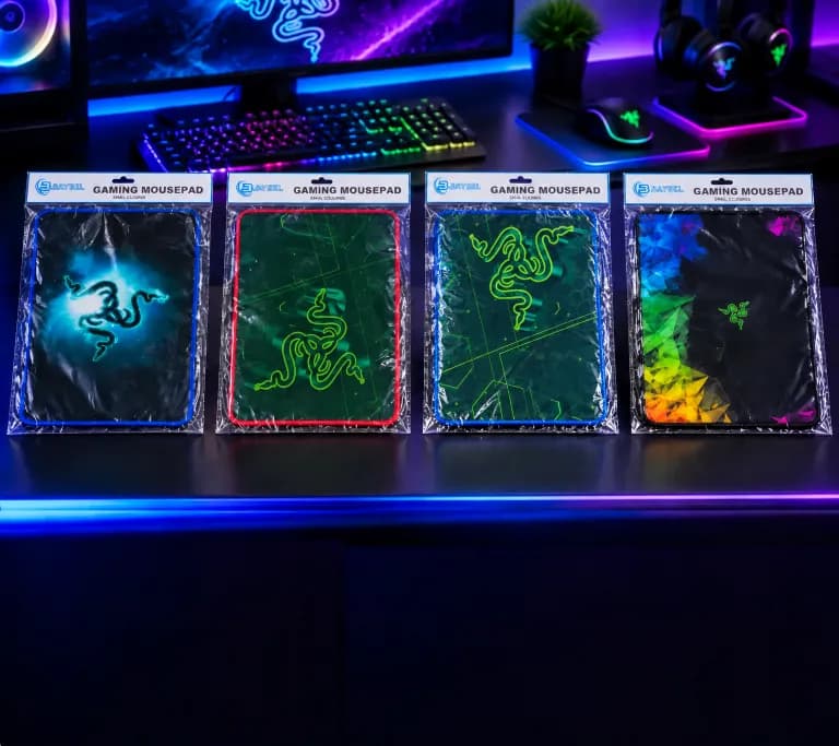 موس پد گیمینگ مدل RAZER2 ابعاد 20×30 سانتی‌متر دوردخت| Gaming Mouse Pad RAZER2