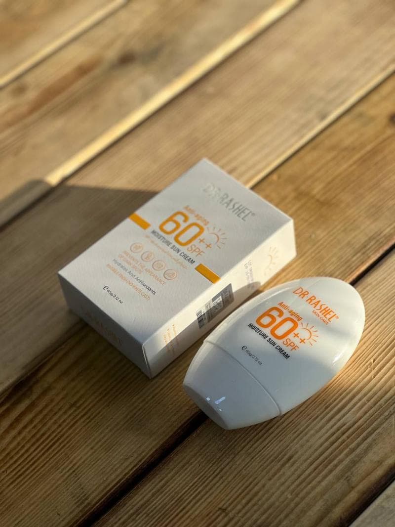 کرم ضدآفتاب دکتر راشل مدل Anti Aging وزن ۶۰ گرم — تصویر ۴