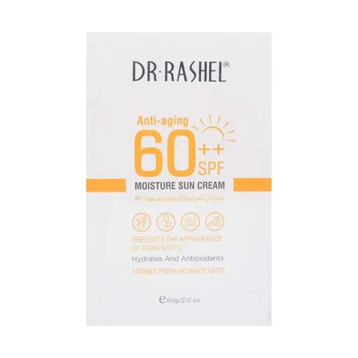کرم ضدآفتاب دکتر راشل مدل Anti Aging وزن ۶۰ گرم