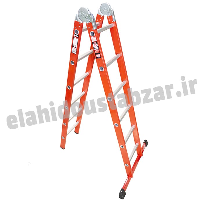 نردبان تاشو 3.60متر مجیکال (2تکه)