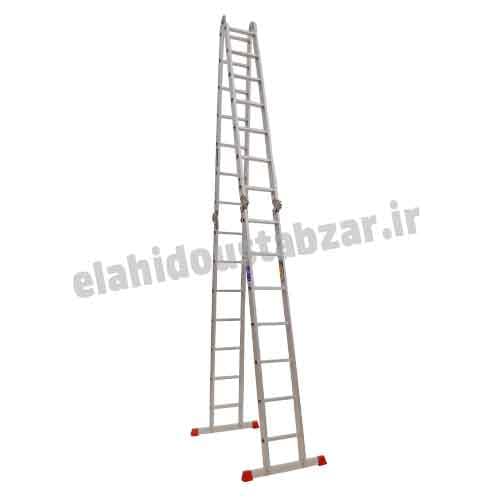 نردبان تاشو 3.80متر هارمونی (4تکه)