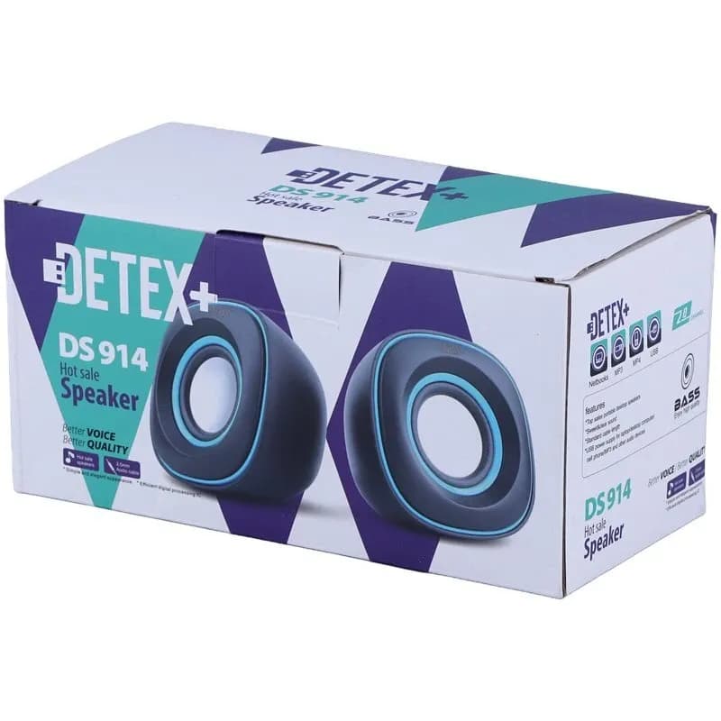 اسپیکر دسکتاپ دیتکس پلاس DS914 | اسپیکر رومیزی اقتصادی — تصویر ۷