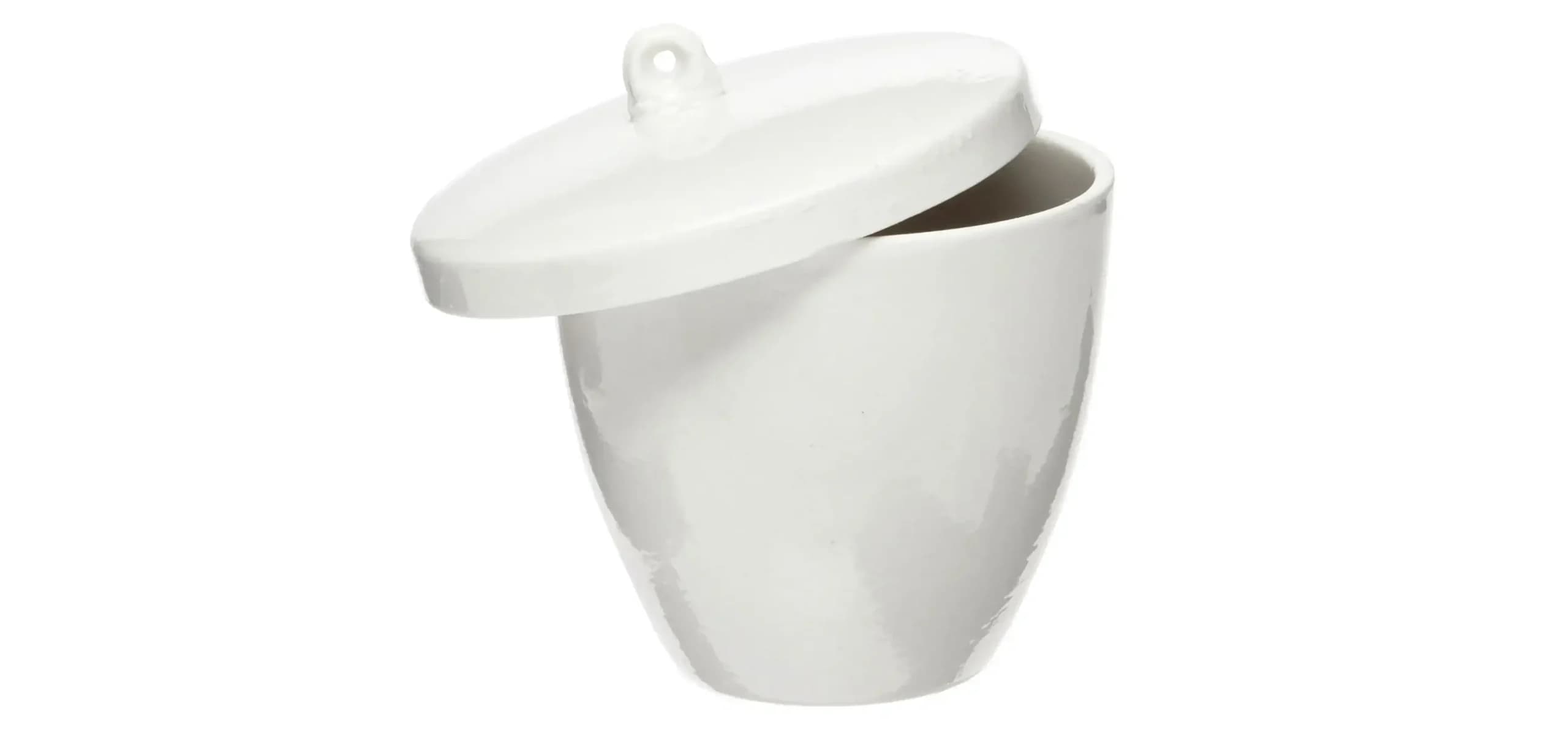 بوته(کروزه) چینی Ceramic Crucible