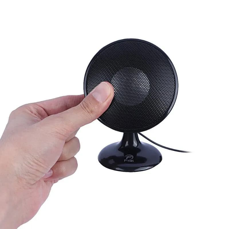 اسپیکر دسکتاپ P-net S-888 | اسپیکر رومیزی 6 وات باکیفیت — تصویر ۵