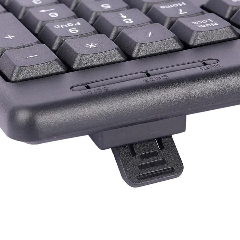 کیبورد باسیم X4Tech 8236 با حروف فارسی — تصویر ۴