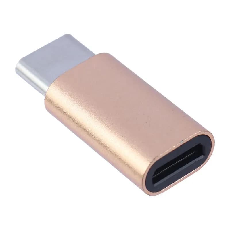 تبدیل MicroUSB به Type-C | مبدل میکرو به تایپ سی با بدنه فلزی — تصویر ۵