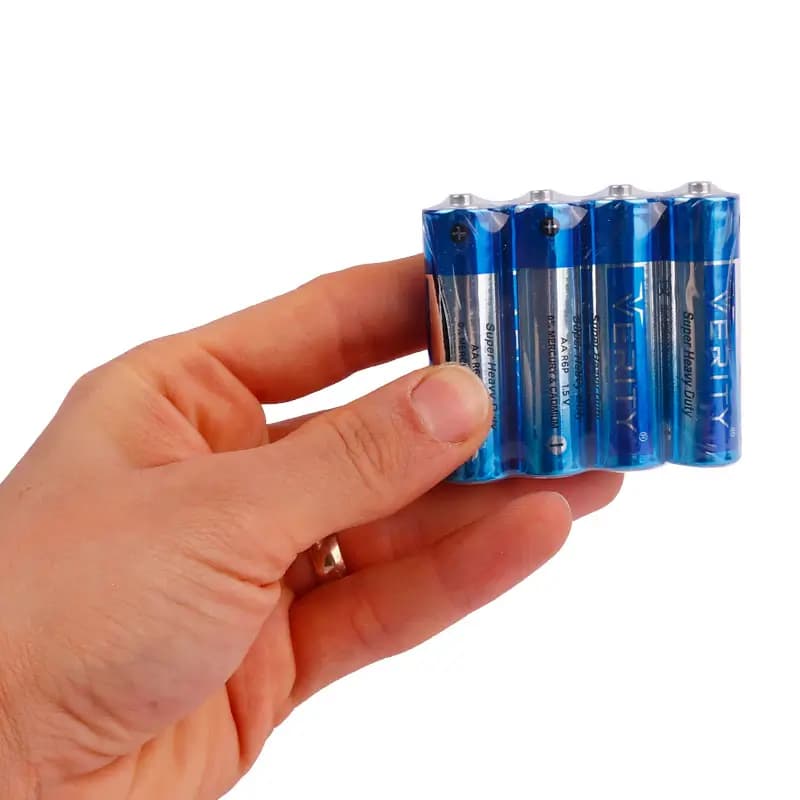 باتری قلمی وریتی مدل Super Heavy Duty بسته ۴ عددی — تصویر ۲
