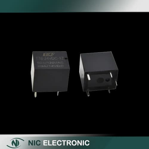 رله RELAY 24V 7A 1C 5PIN SMALL (HKF)