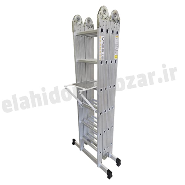 نردبان تاشو 6.60متری استیلا(4تکه)
