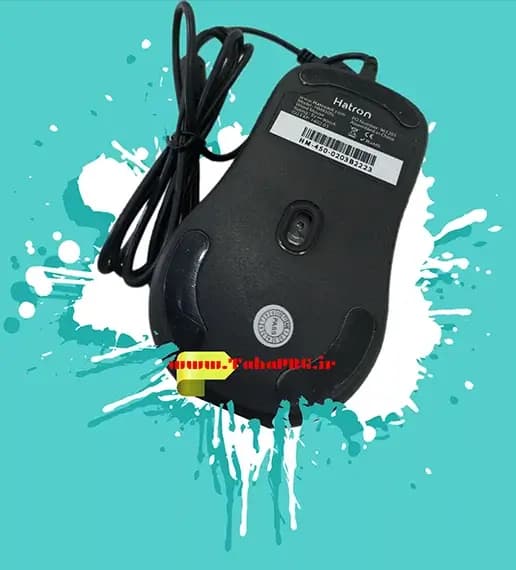 ماوس باسیم Hatron مدل HM450SL (بی صدا) — تصویر ۳