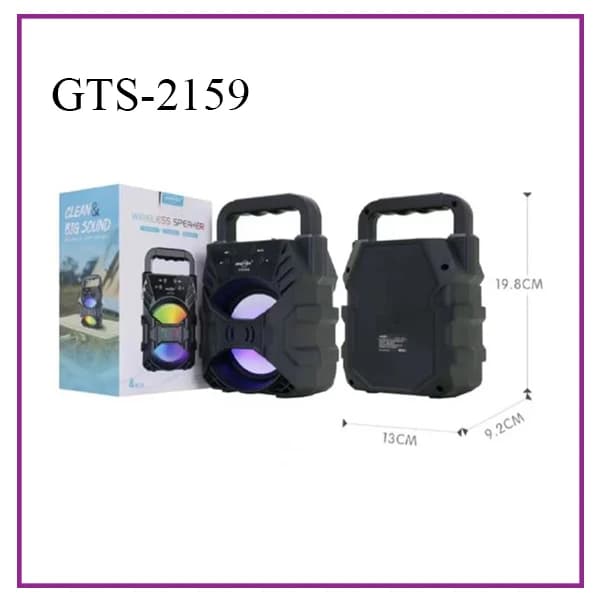 اسپیکر بلوتوثی قابل حمل مدل GTS 1259 — تصویر ۳
