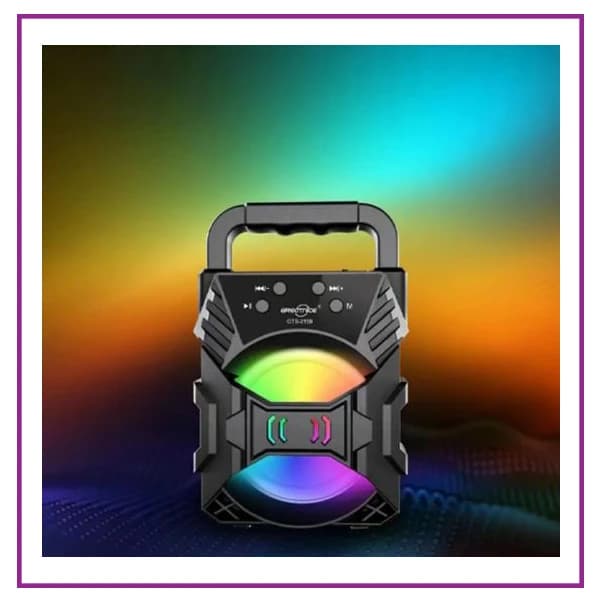 اسپیکر بلوتوثی قابل حمل مدل GTS 1259 — تصویر ۵