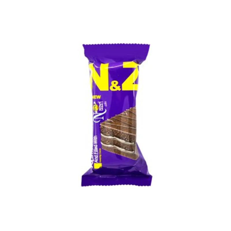 کیک اسفنجی کاکائویی با کرم کاکائو NZ 70 گرم نظری