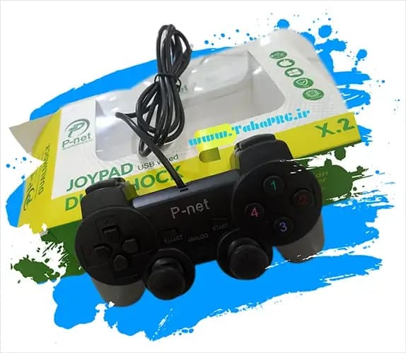 گیم پد (دسته بازی) P-net X.2 شوک دار — تصویر ۳