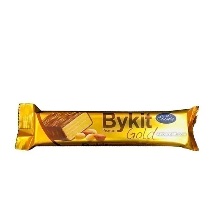 ویفر باکرم بادام زمینی 45 گرمی بایکیت شونیز
