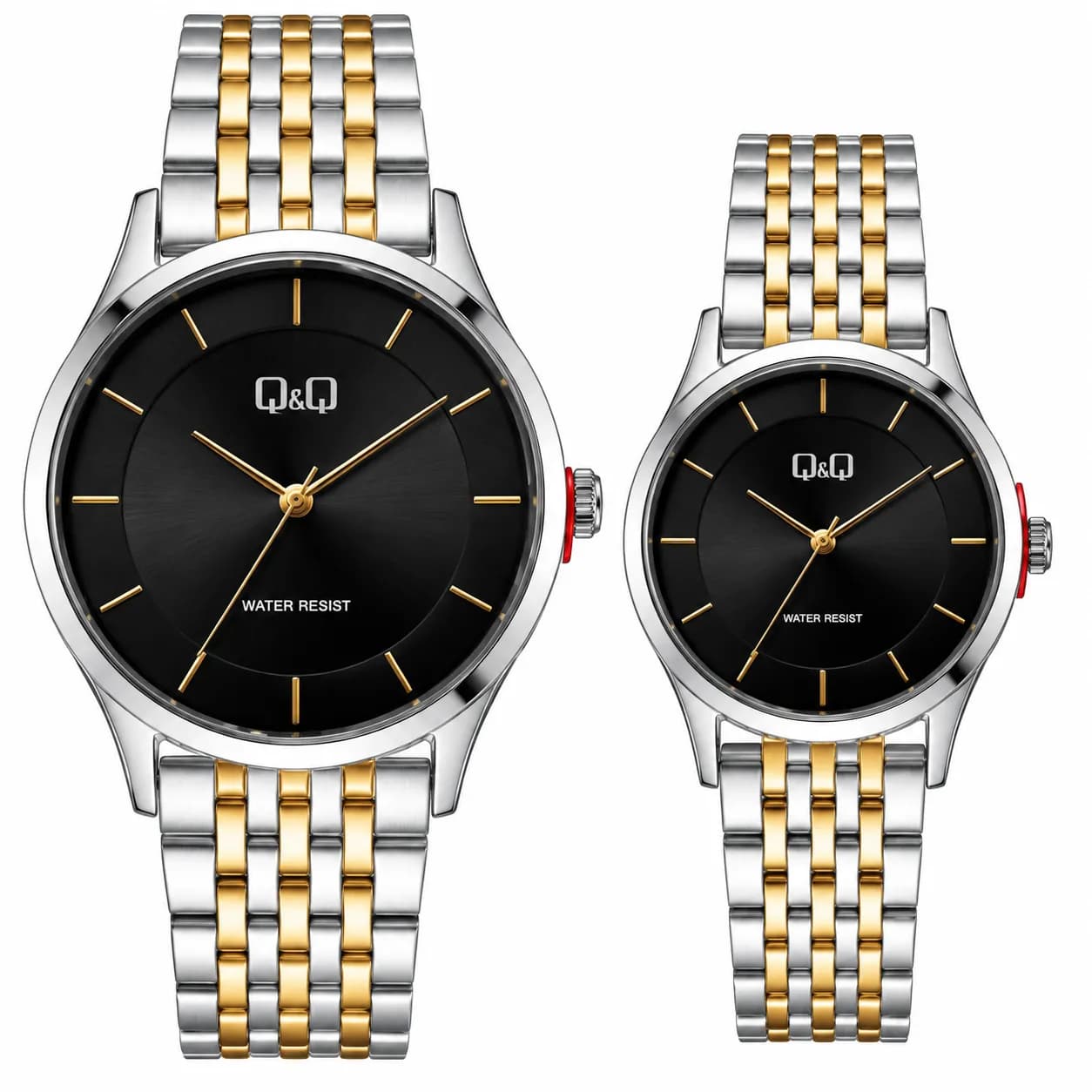 ساعت ست Q&Q کوارتز مدل C62A-002PY – C63A-003PY — تصویر ۶