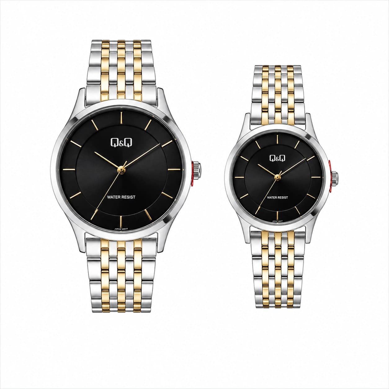 ساعت ست Q&Q کوارتز مدل C62A-002PY – C63A-003PY — تصویر ۵