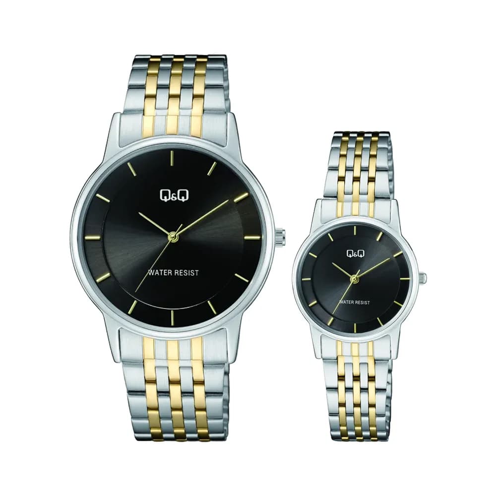 ساعت ست Q&Q کوارتز مدل C62A-002PY – C63A-003PY