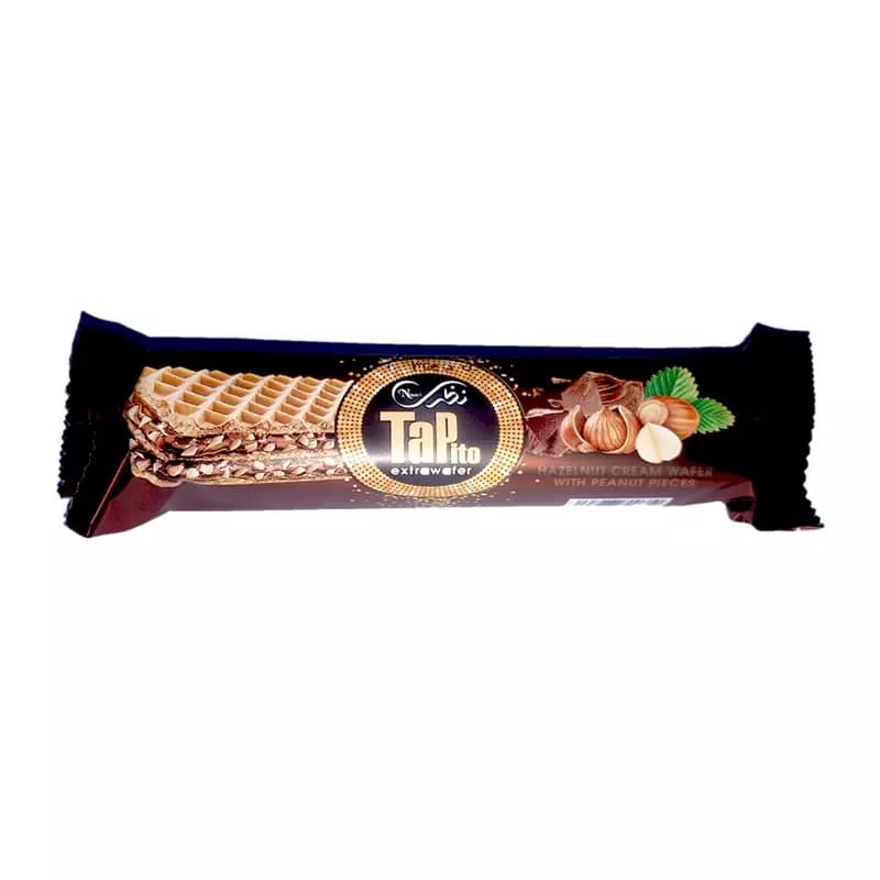 ویفر کاکائویی فندوقی تاپیتو 35 گرمی نظری
