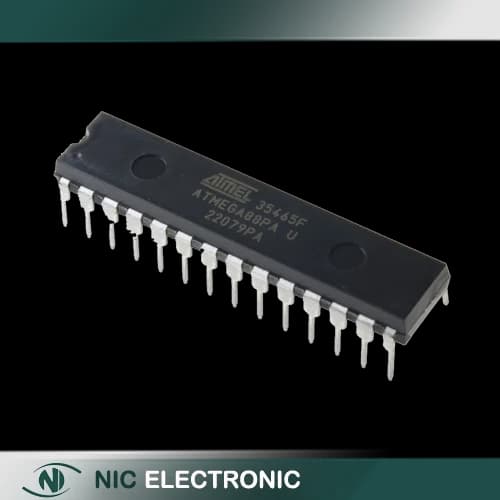میکروکنترلر پکیج DIP اورجینال ATMEGA88PA-PU
