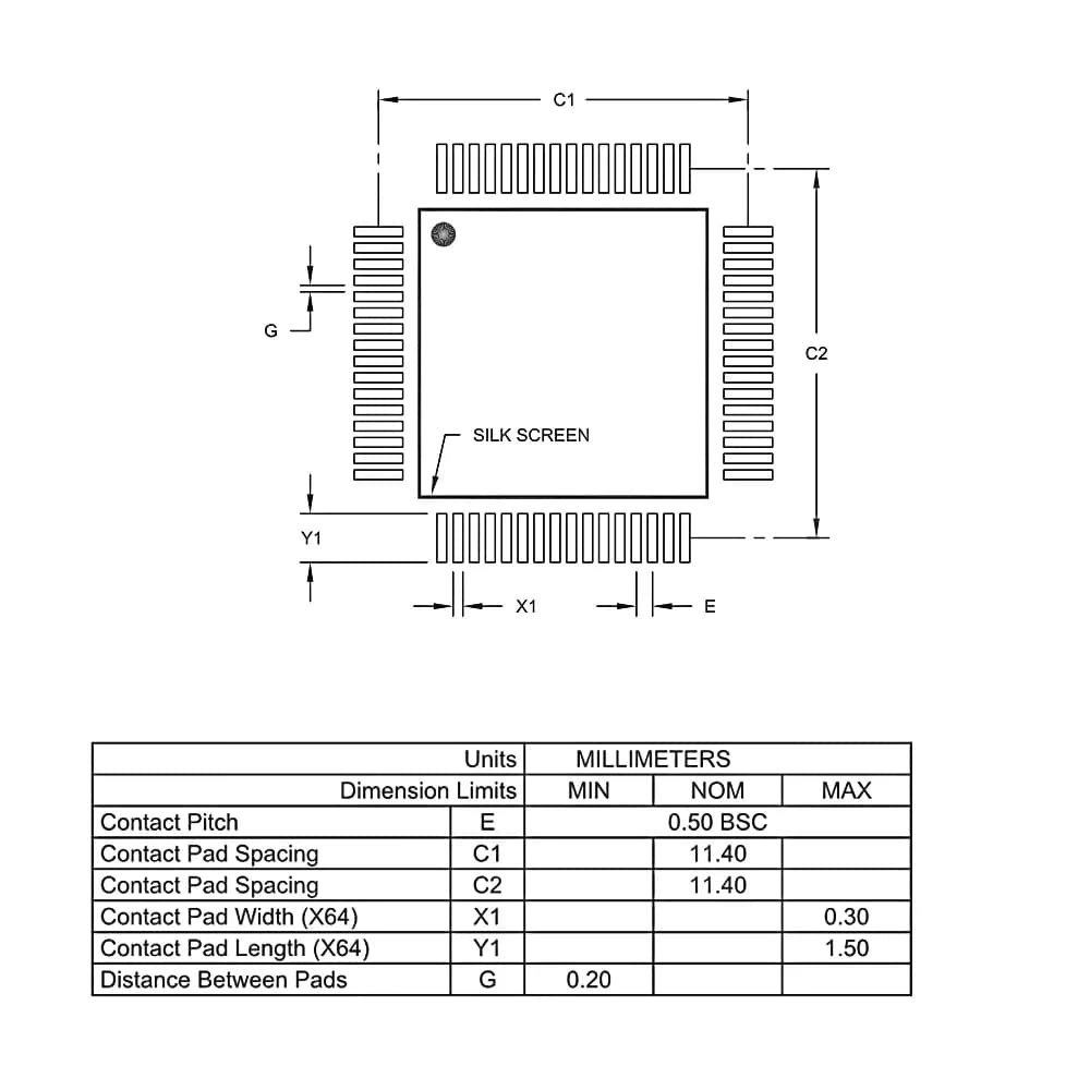 میکروکنترلر پکیج SMD اورجینال ATMEGA169PA-AU — تصویر ۳