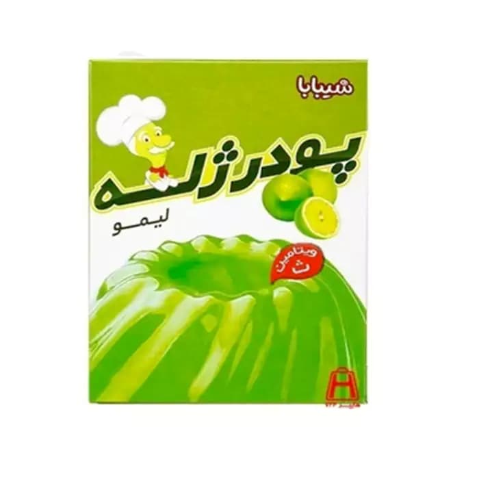 پودر ژله لیمو 100 گرمی شیبا
