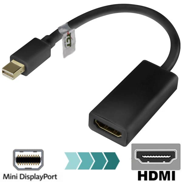 مبدل Mini Display Port به HDMI تی سی تراست مدل TC-MDP2H — تصویر ۳