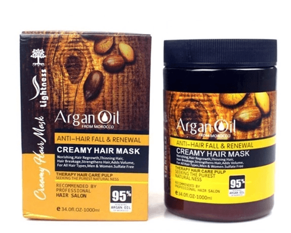ماسک مو بدون سولفات لایتنس مدل Argan oil — تصویر ۴
