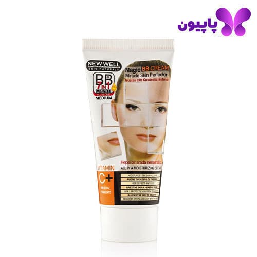 بی بی کرم 7 در 1 نیوول رنگ مدیوم (تستر آکبند) — تصویر ۲