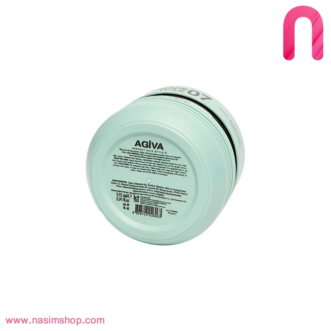 واکس مو پمادی مدل Pomade Wax 07 آگیوا — تصویر ۲