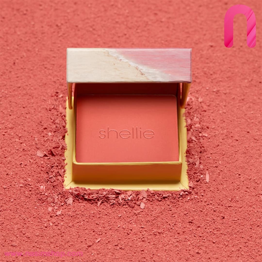 رژگونه پودری مدل Shellie بنفیت — تصویر ۲