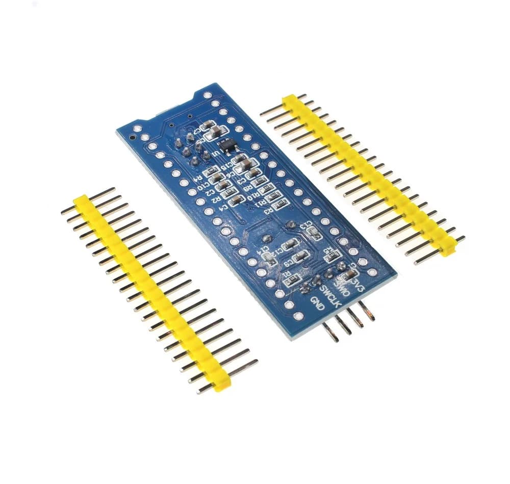 هدر برد بلو پیل STM32F103C8T6 blue pill با قابلیت پروگرام توسط IDE آردوینو — تصویر ۲