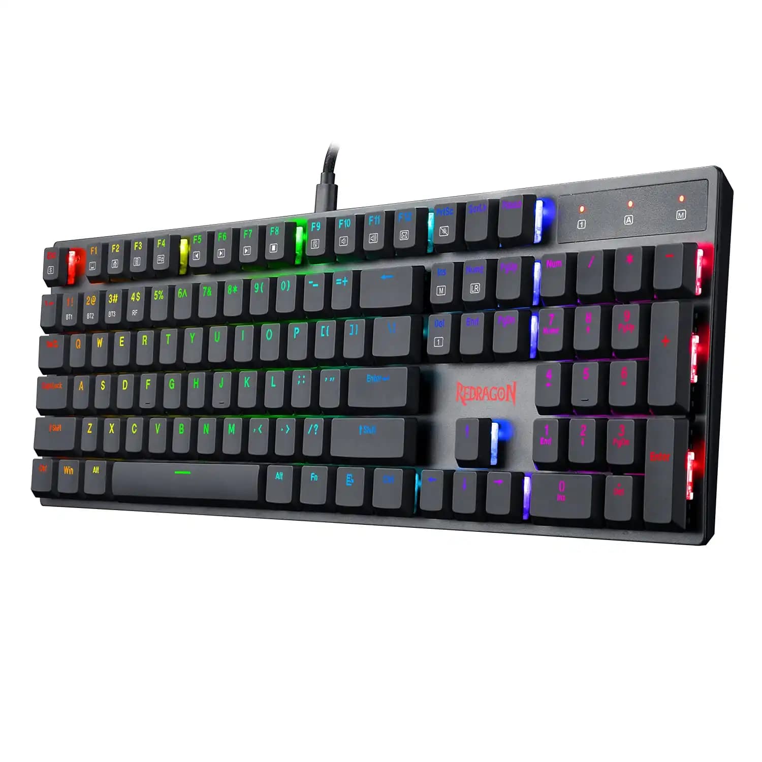 کیبورد گیمینگ RED DRAGON مدل K535 APAS — تصویر ۳