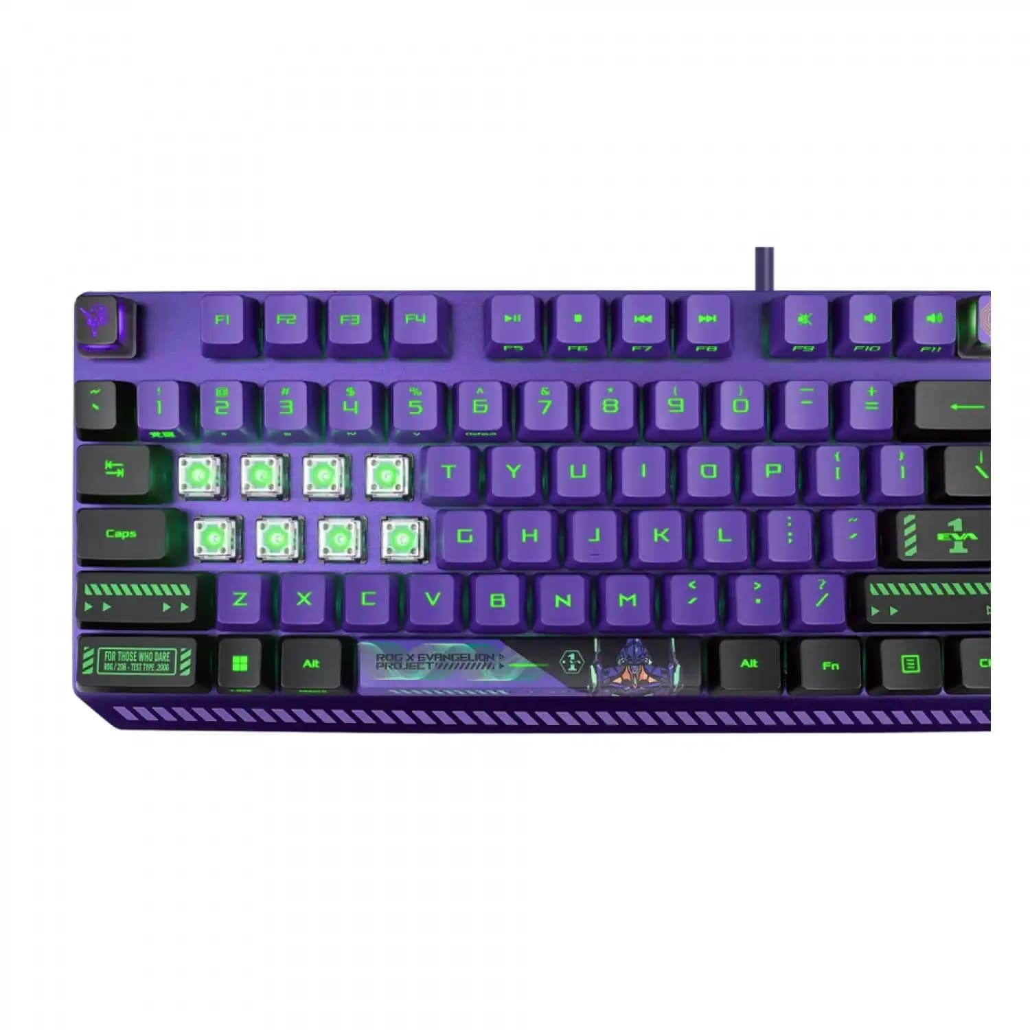 کیبورد گیمینگ ASUS مدل ROG STRIX SCOPE RX EVA-EDITION — تصویر ۴