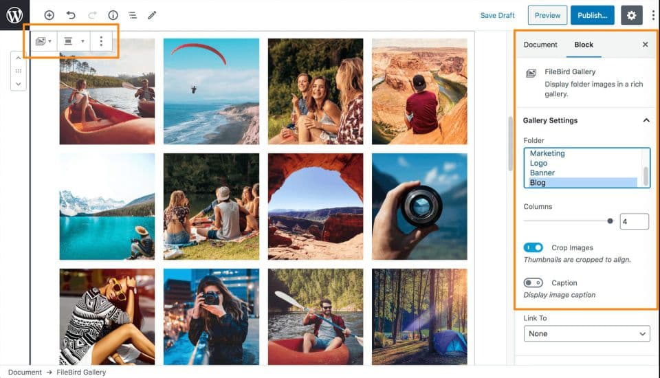 افزونه FileBird Pro مدیریت فایل های رسانه وردپرس فایل برد پرو 6.2.2 — تصویر ۷