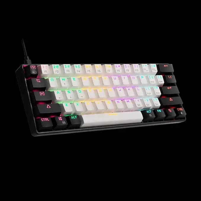 کیبورد گیمینگ GAMDIAS مدل AURA GK2 — تصویر ۳