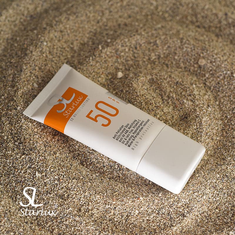ضد آفتاب بی رنگ spf50 استارلوکس — تصویر ۲
