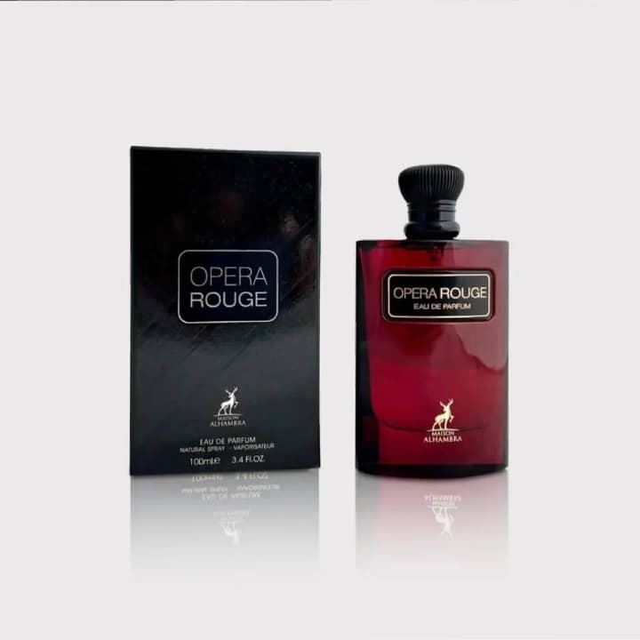ادکلن ایوسن لورن بلک اپیوم اور رد الحمبرا ( Alhambra Yves Saint Laurent Black Opium Over Red)