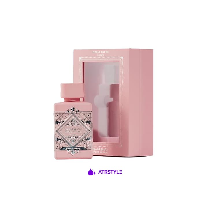 ادکلن بدیع العود نوبل بلاش صورتی لطافه (Lattafa Noble Blush) — تصویر ۳