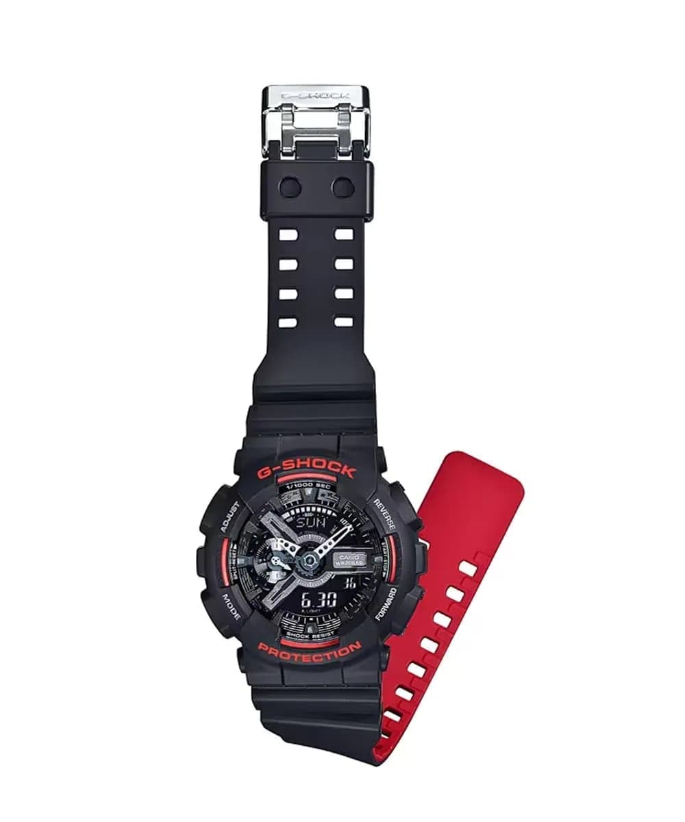 ساعت مردانه کاسیو جی شاک مدل GA-110HR-1ADR — تصویر ۶