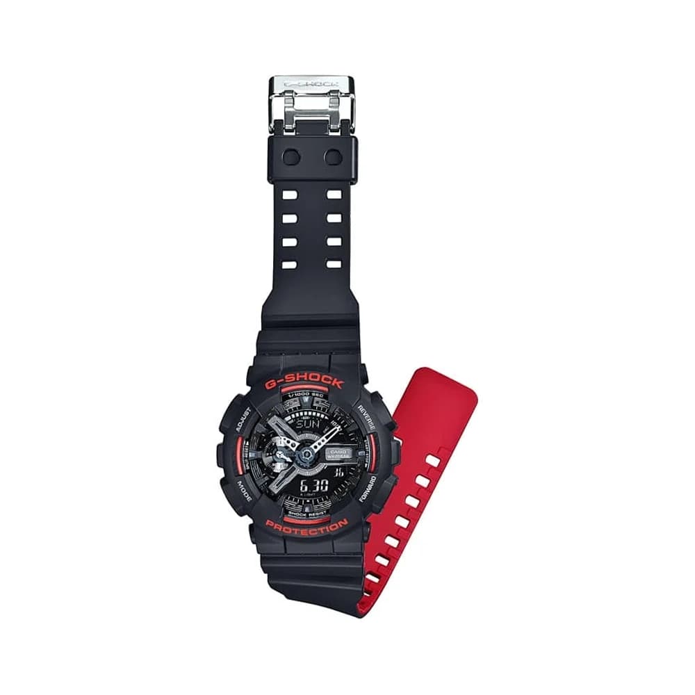 ساعت مردانه کاسیو جی شاک مدل GA-110HR-1ADR — تصویر ۳