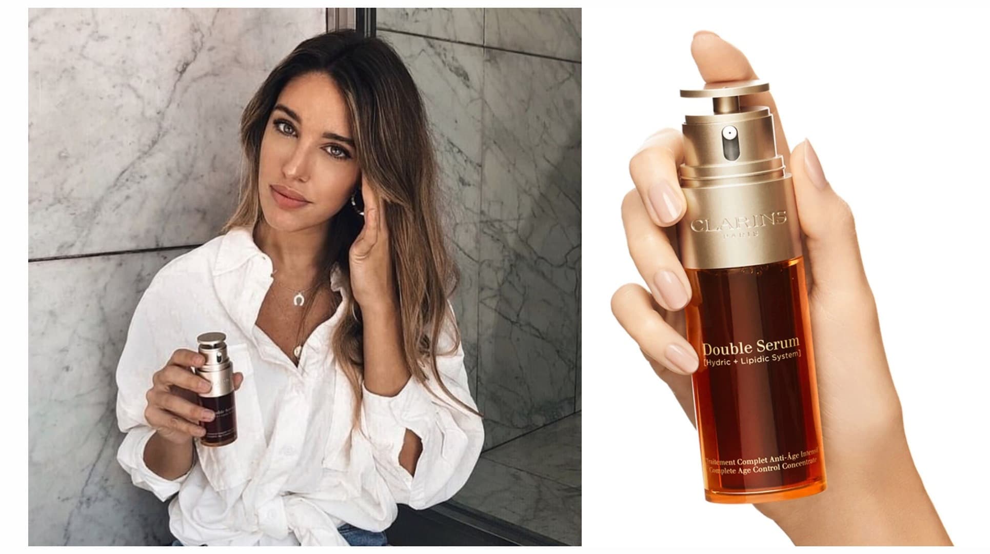 سرم جوانساز و لیفت کننده مدل دابل سرم کلارنس Clarins — تصویر ۳