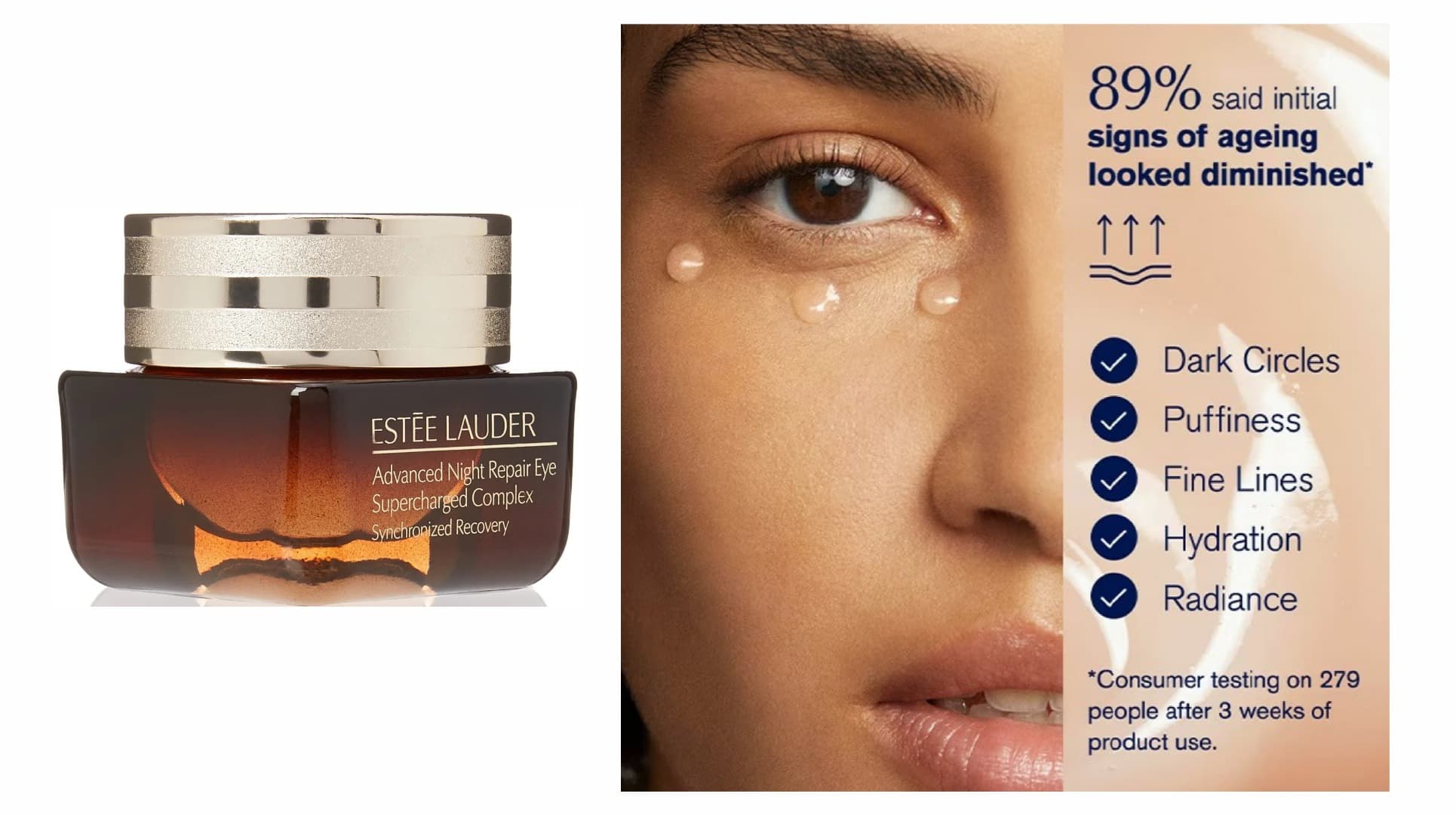 کرم دور چشم بازسازی کننده مدل ادونس نایت ریپیر استی لادر ESTEE LAUDER — تصویر ۲