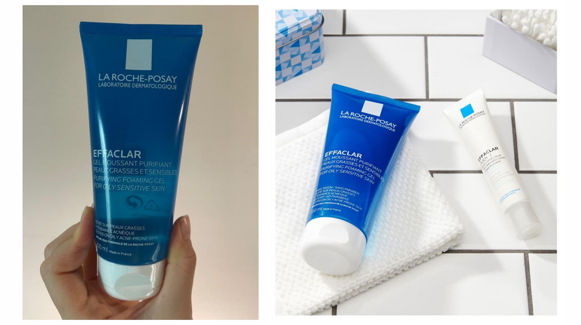 ژل شستشو ضد جوش مدل افکلار لاروش پوزای LA ROCHE POSAY — تصویر ۷