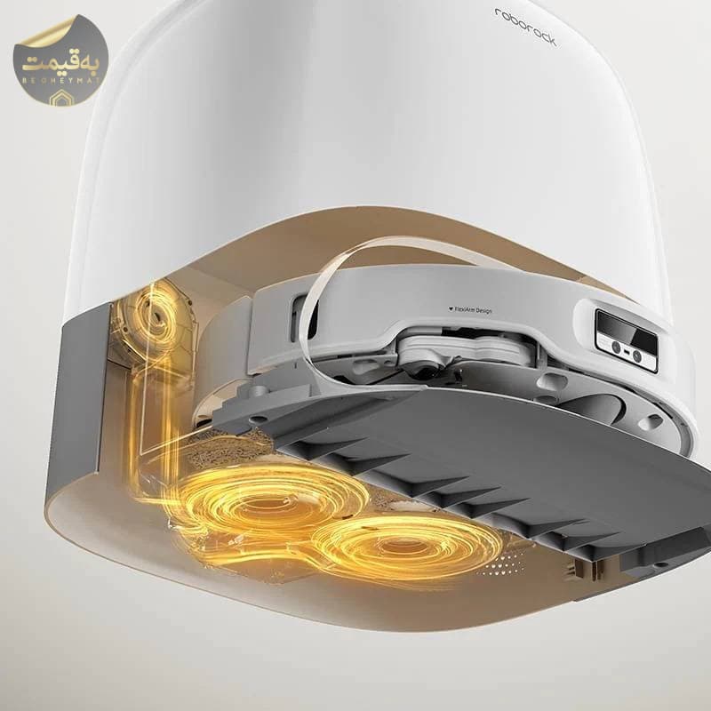 جارو رباتیک شیائومی Roborock Qrevo Curv — تصویر ۵