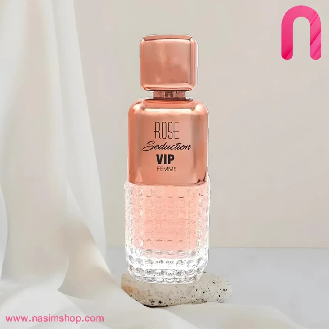 ادو پرفیوم زنانه مدل Rose Seduction VIP Femme الحمبرا — تصویر ۲