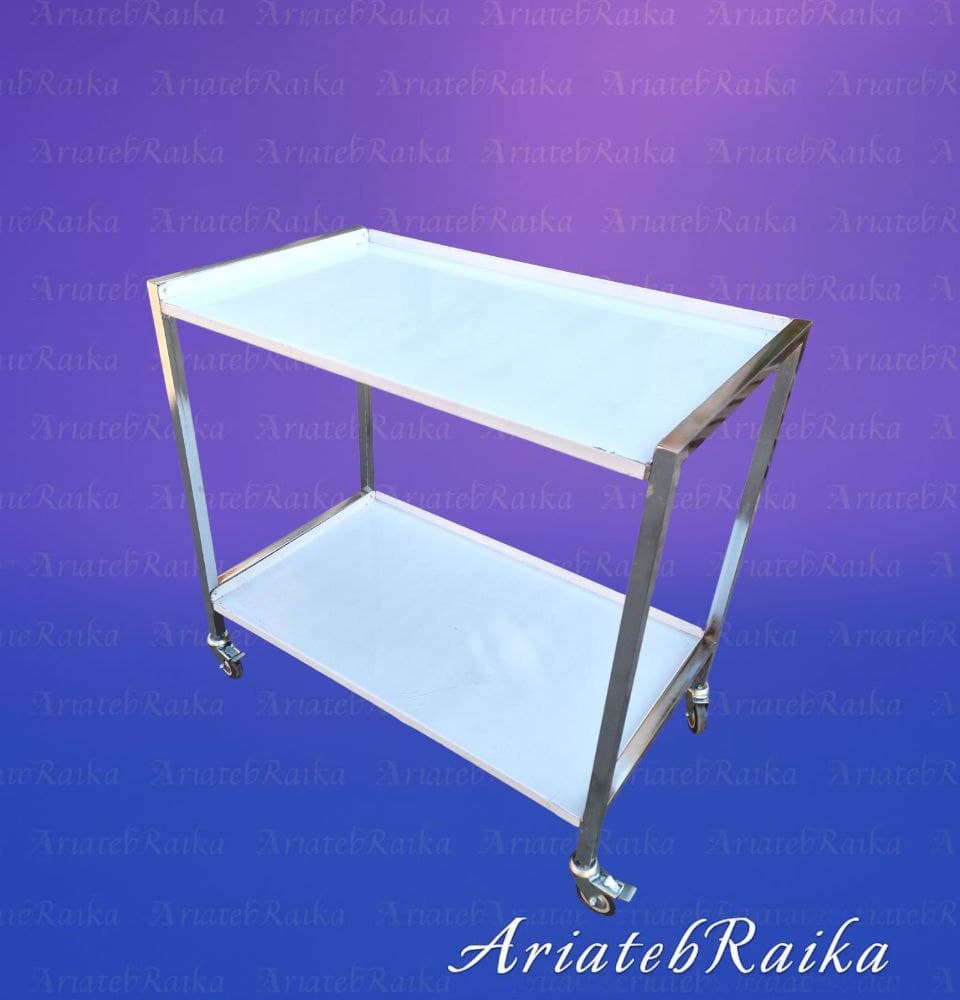 ترالی پانسمان استیل ضدزنگ 50×90 — تصویر ۲
