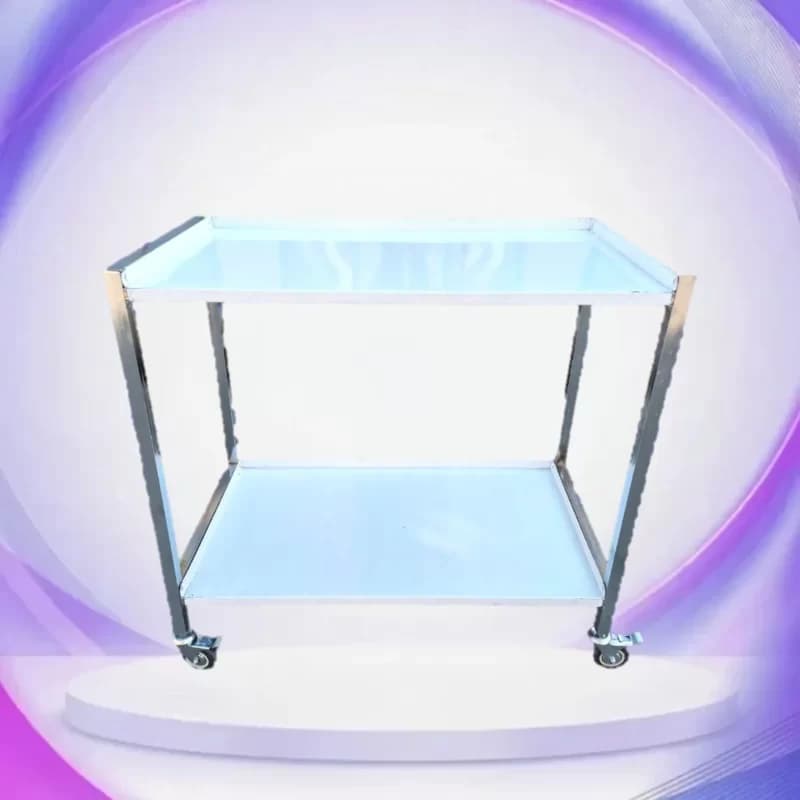 ترالی پانسمان استیل ضدزنگ 50×90